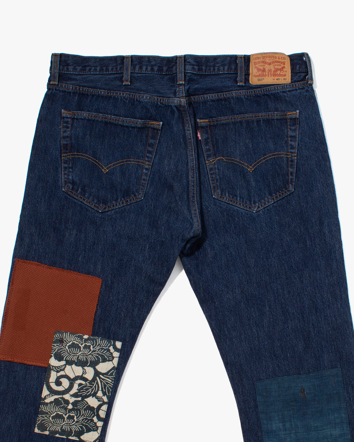 Kiriko Custom Patched Denim Jeans, 2