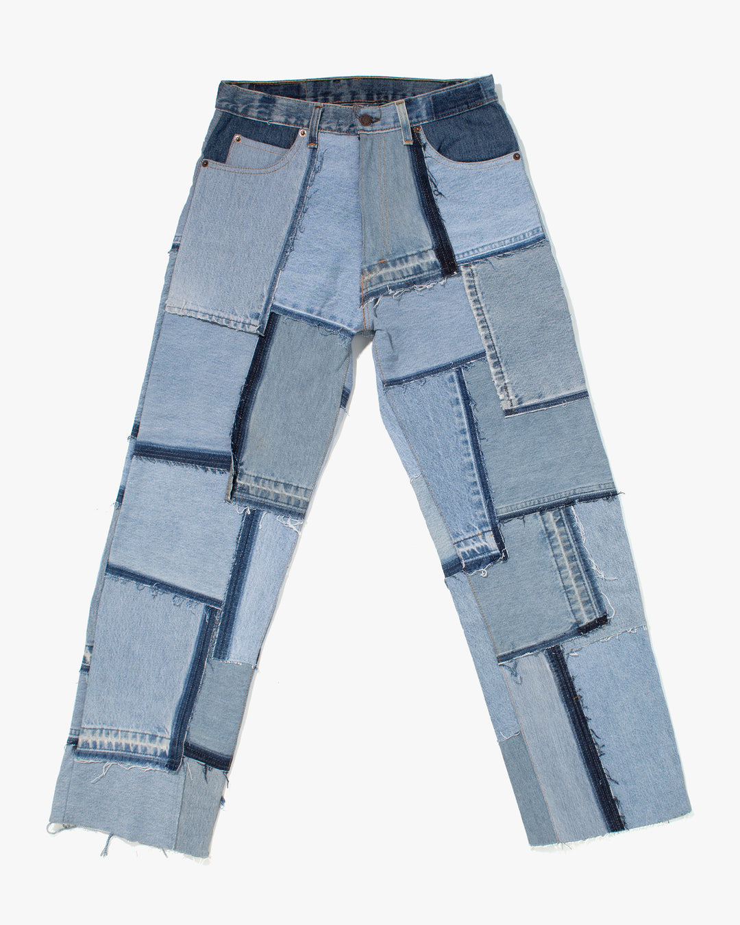 Kiriko Custom Jeans, Vintage Patchwork Denim, Levi&