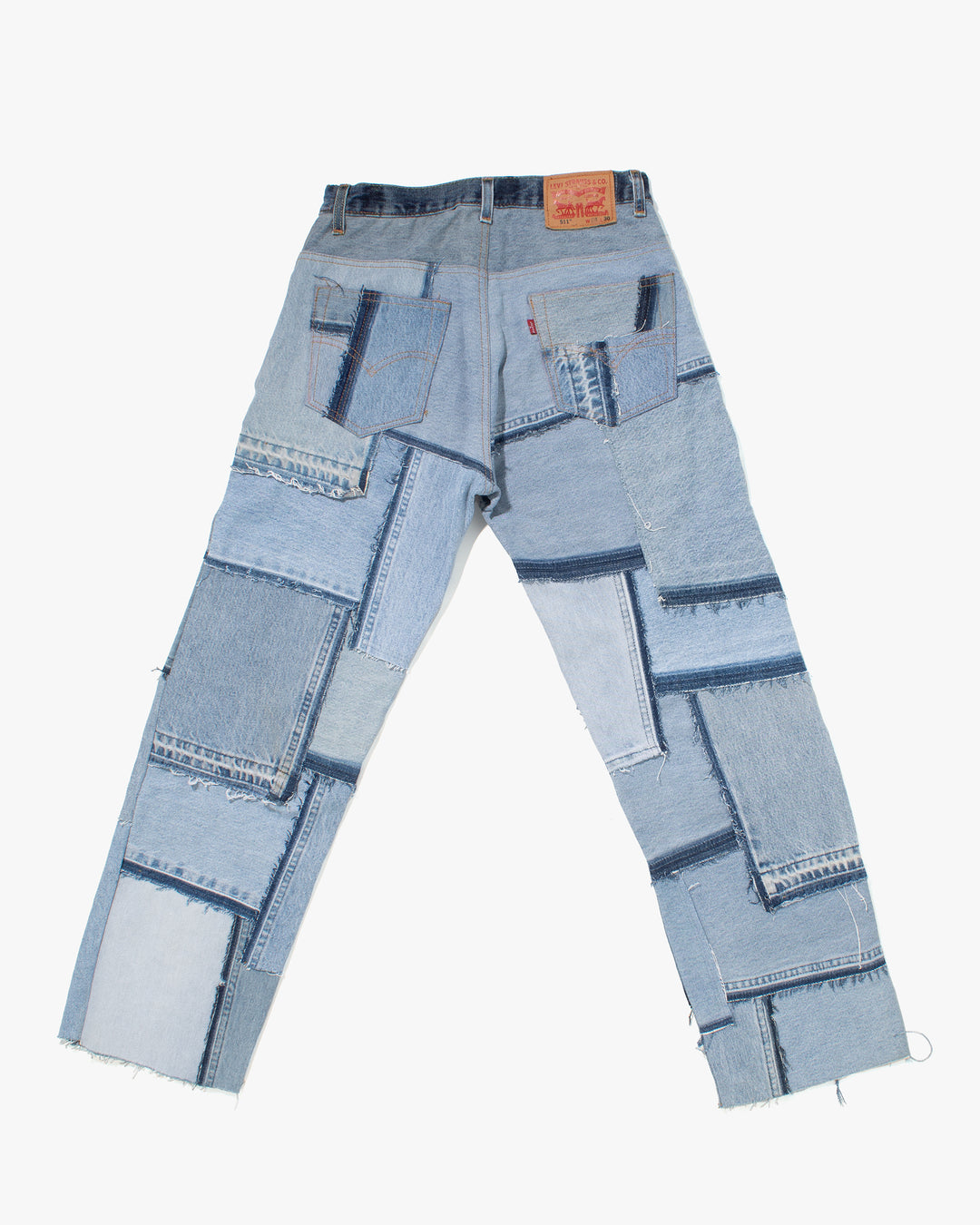 Kiriko Custom Jeans, Vintage Patchwork Denim, Levi&