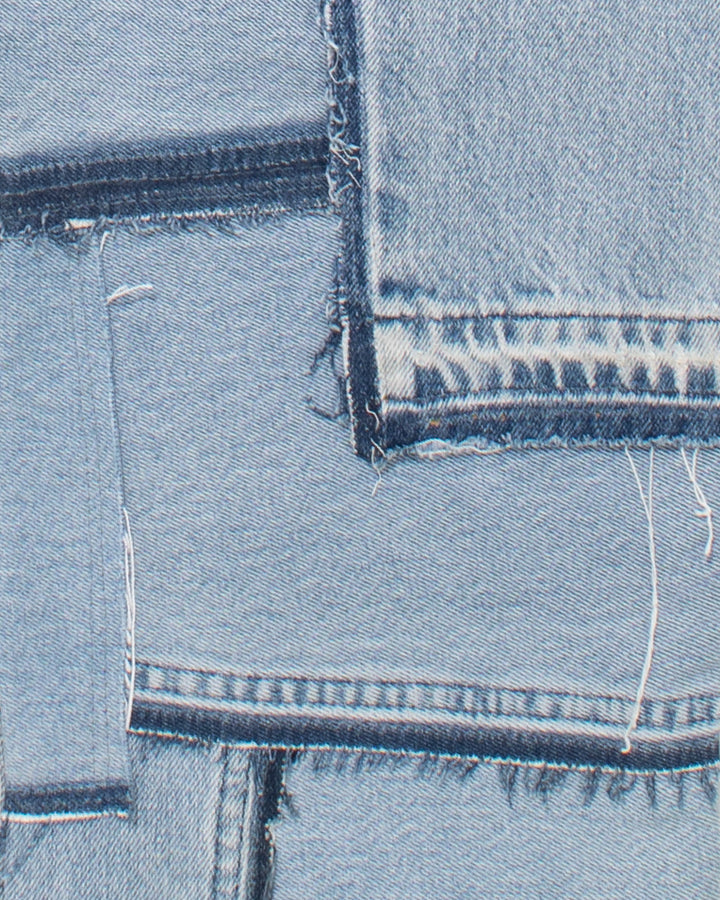 Kiriko Custom Jeans, Vintage Patchwork Denim, Levi&