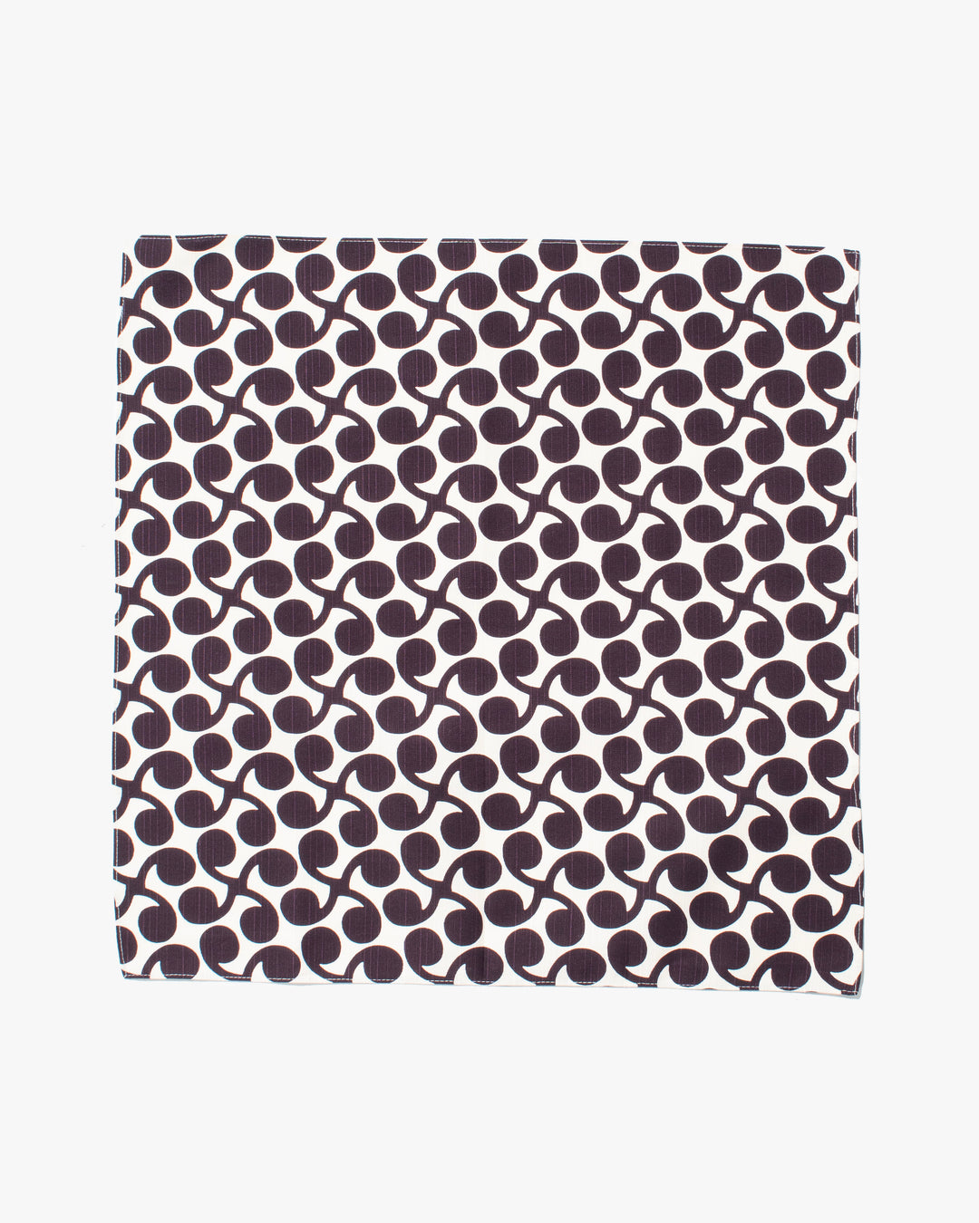 Modern Furoshiki, Musubi, Reversible, Isa Monyo, New Sprout, Purple/Blue, 19" x 19"