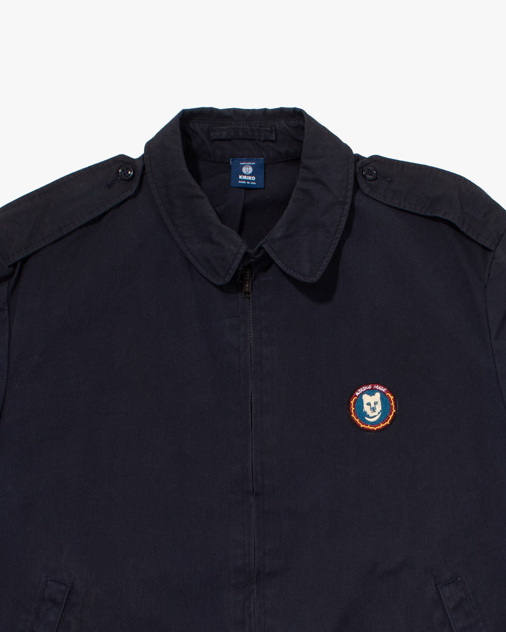 Kiriko Original Jacket, Navy Koi / Dragon Jacket with Patches