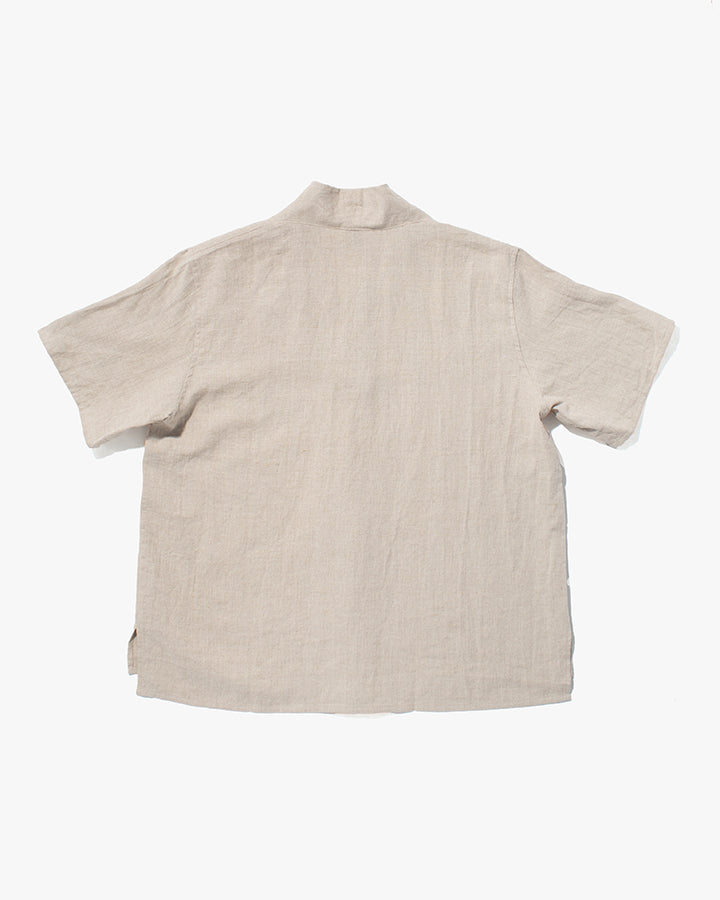 Kiriko Original French Linen Tunic, Beige