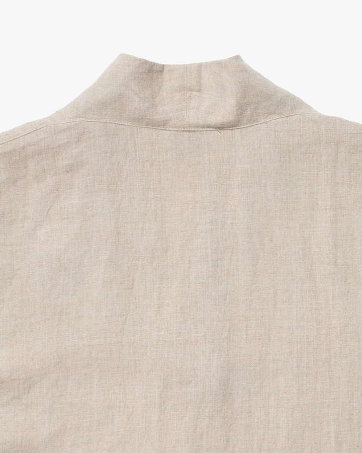 Kiriko Original French Linen Tunic, Beige