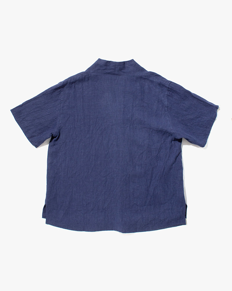 Kiriko Original French Linen Tunic, Indigo