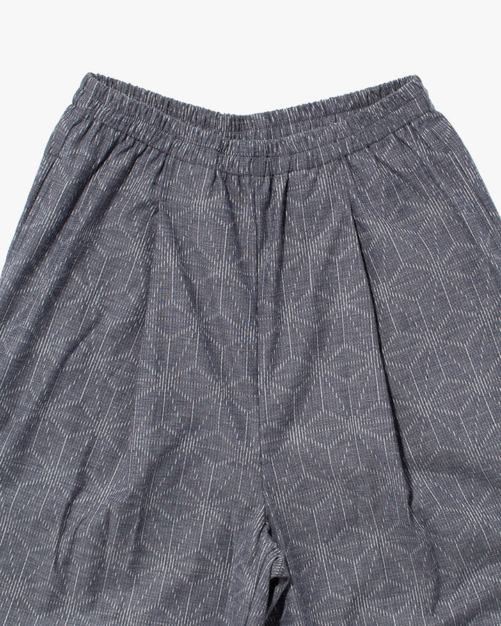 Kiriko x ToK, Lantern Pants, Grey Asanoha
