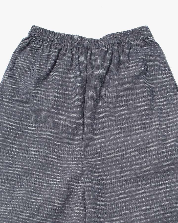 Kiriko x ToK, Lantern Pants, Grey Asanoha