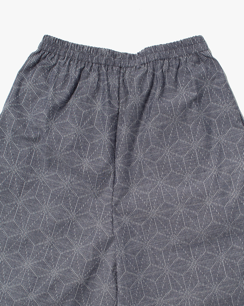 Kiriko x ToK, Lantern Pants, Grey Asanoha