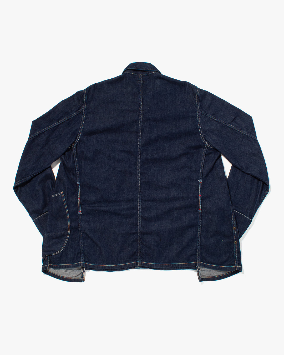 Japanese Repro Denim Jacket, XL, Kapital, Dark Wash with Angled Pockets
