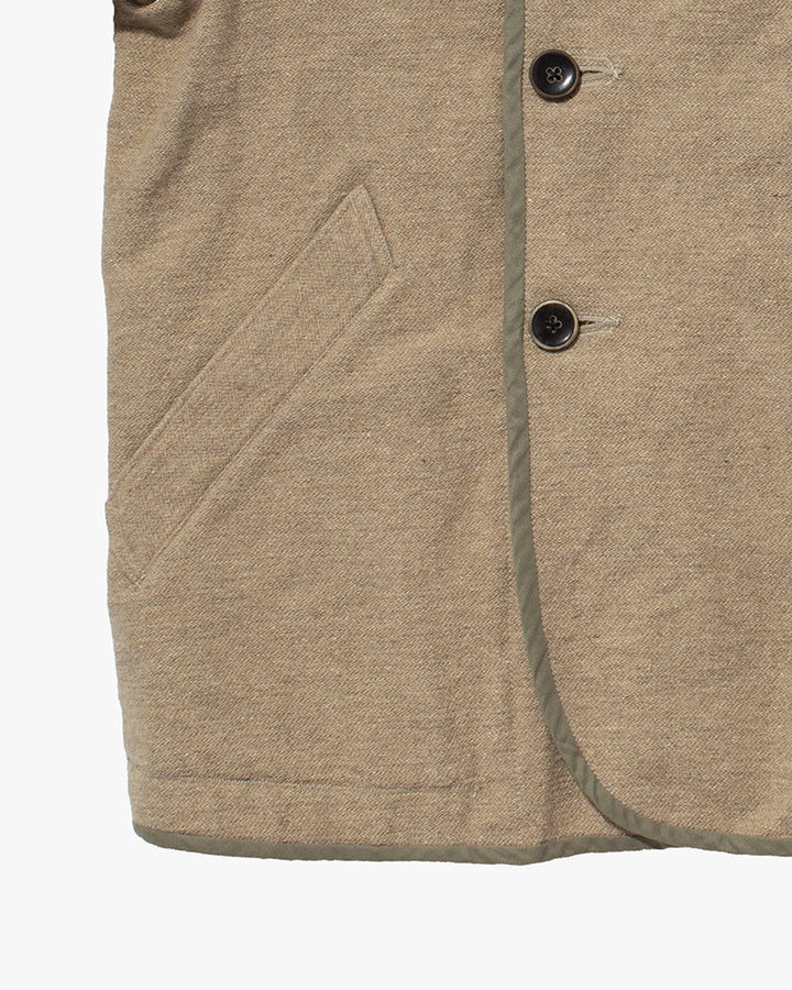 Japanese Repro Pea Coat, XL, Kapital, Beige and Khaki
