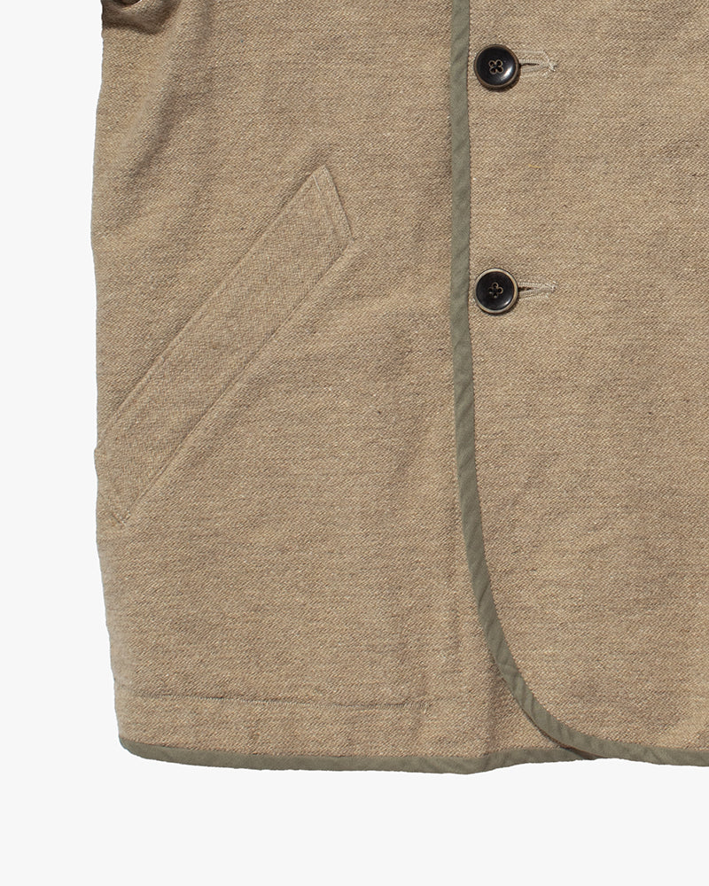 Japanese Repro Pea Coat, XL, Kapital, Beige and Khaki
