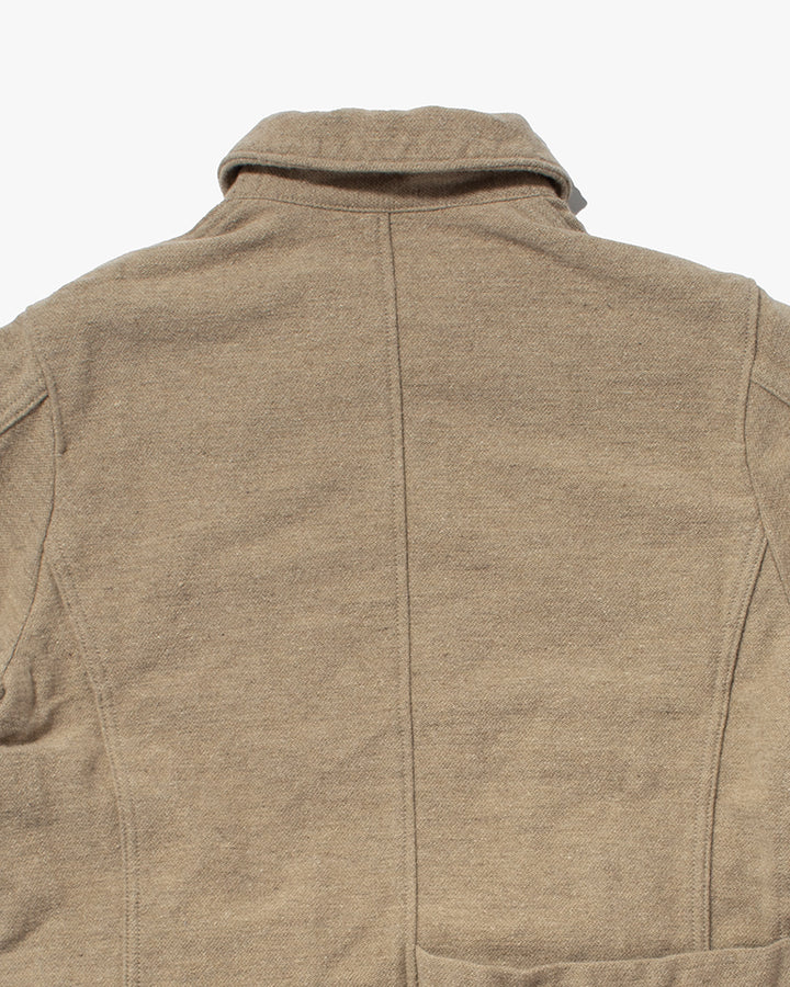 Japanese Repro Pea Coat, XL, Kapital, Beige and Khaki