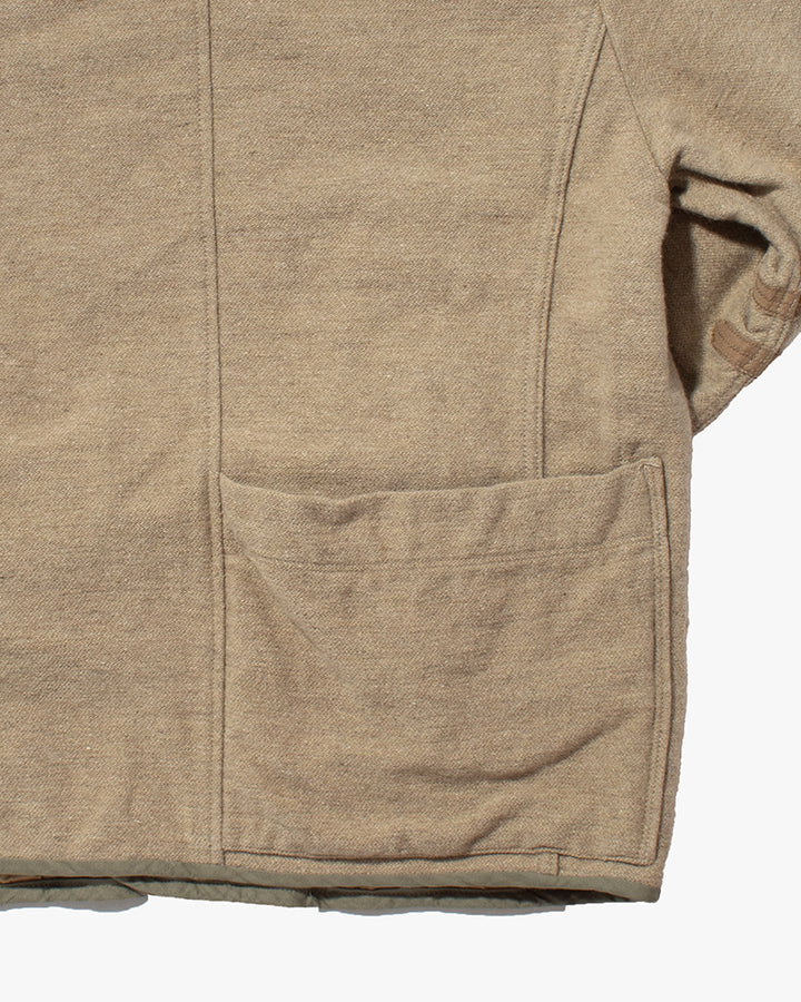Japanese Repro Pea Coat, XL, Kapital, Beige and Khaki