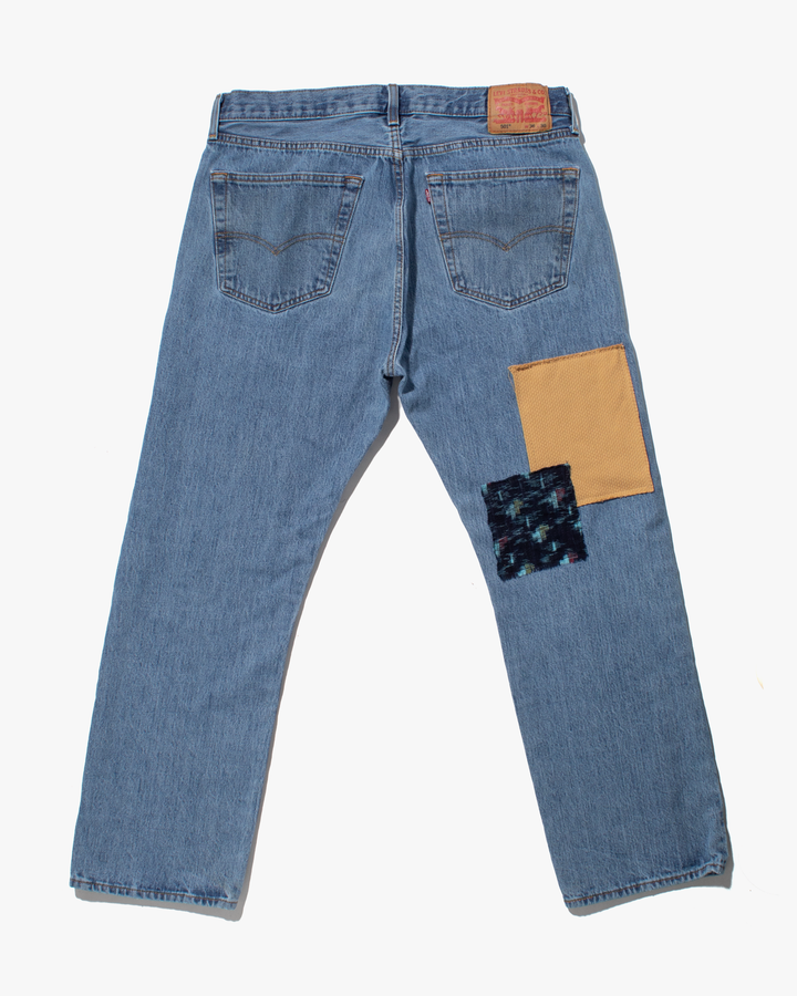 Kiriko Custom Patched Denim Jeans, 8