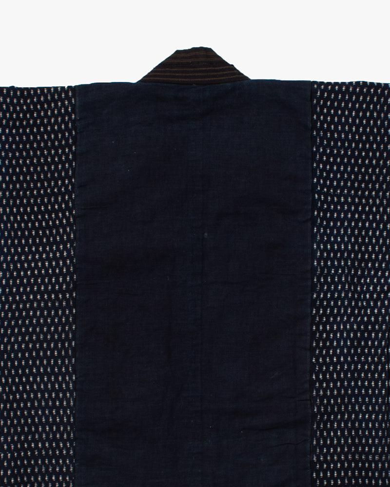 Vintage Noragi Jacket, Indigo Multi Patchwork