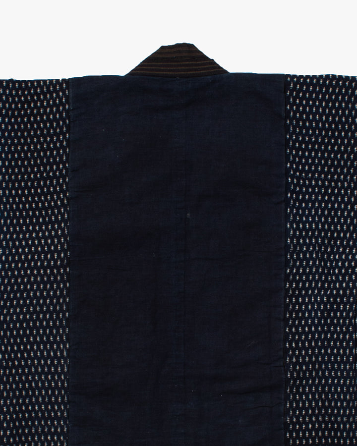 Vintage Noragi Jacket, Indigo Multi Patchwork