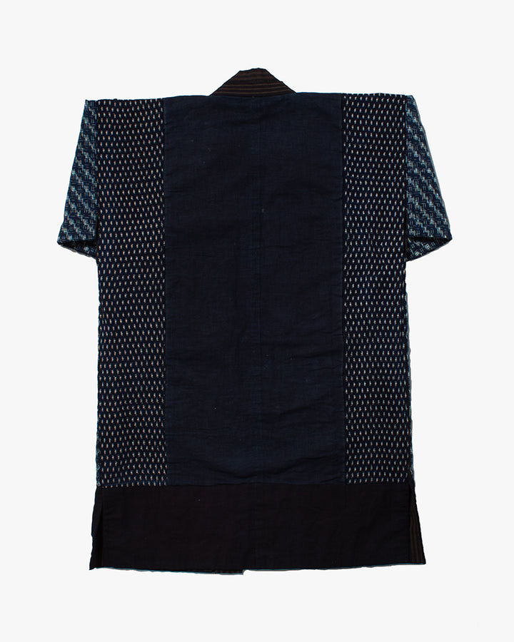 Vintage Noragi Jacket, Indigo Multi Patchwork