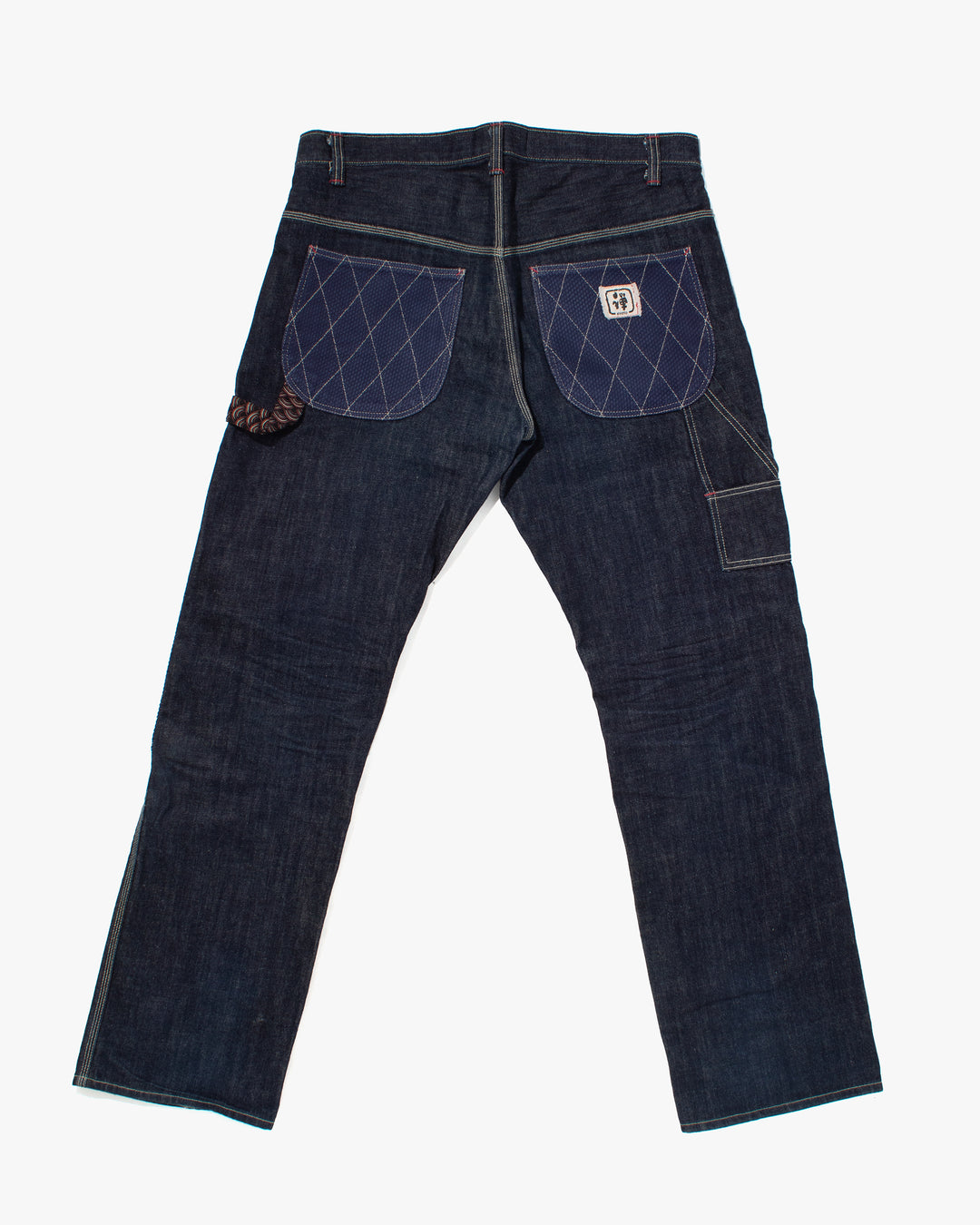 Japanese Repro Denim Jeans, Zen Denim, Sashiori Patchwork - 38"