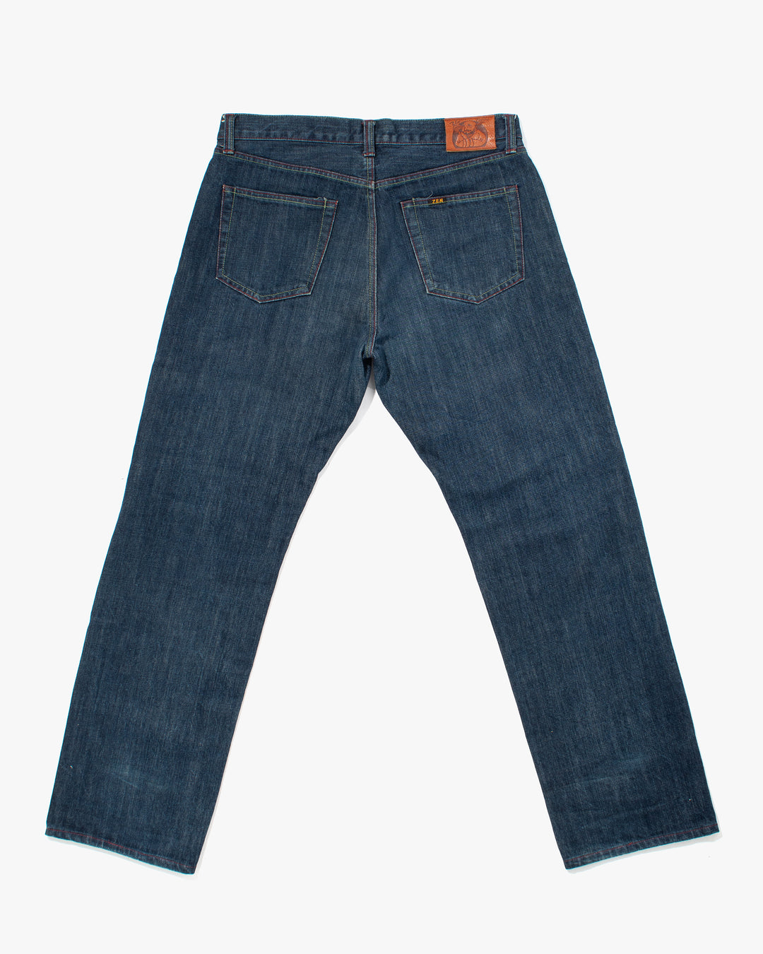 Japanese Repro Denim Jeans, Zen Denim, Painted Woman - 35"