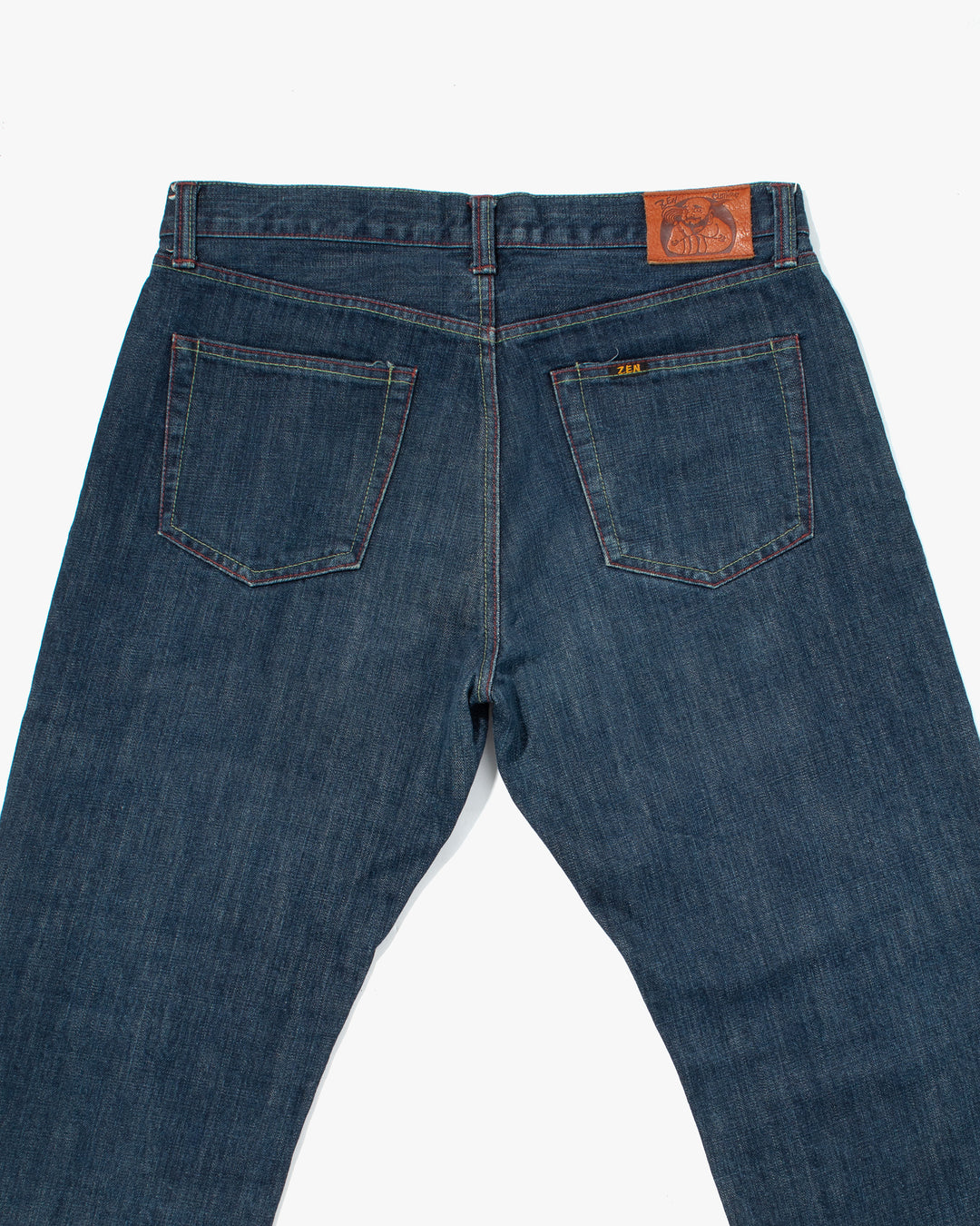 Japanese Repro Denim Jeans, Zen Denim, Painted Woman - 35"