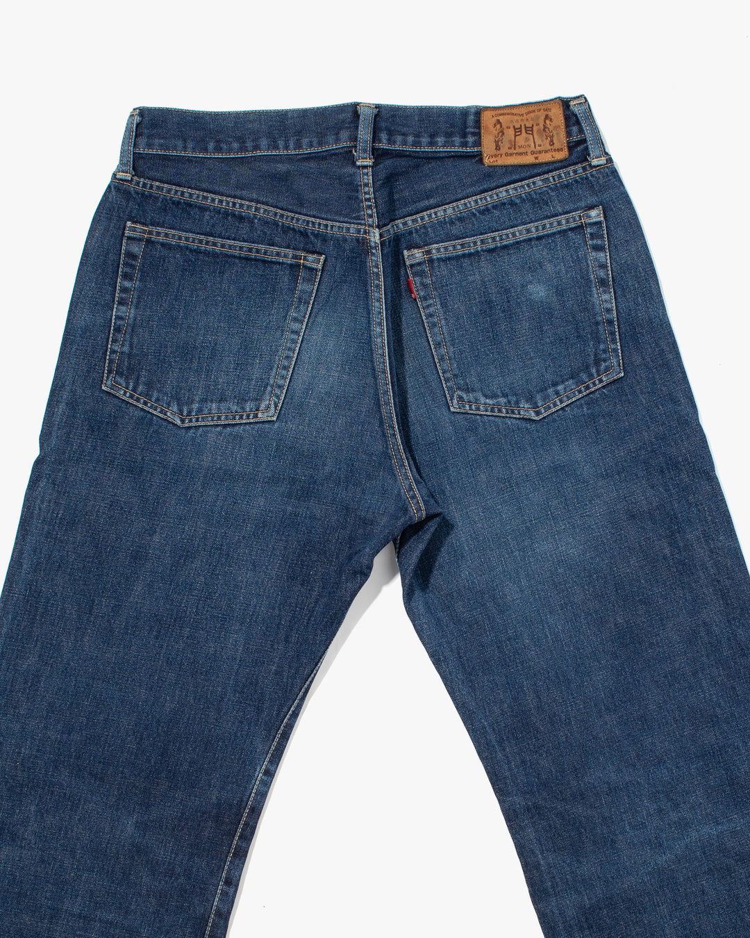 Japanese Repro Selvedge Denim Jeans, Nozomi Ishiguro, Medium Wash - 33"