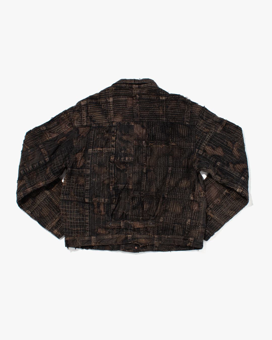 Japanese Repro Jacket, 2XL, Kapital Kountry, Patched Boro Style, Fully Sashiko-Stitched - XXL
