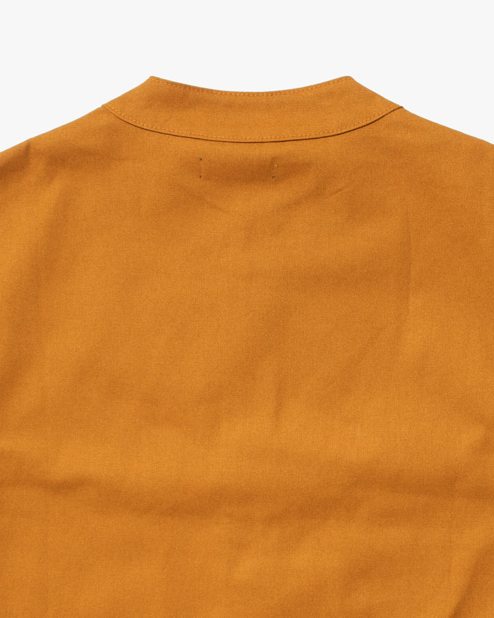 Kiriko Original Mandarin Collar Lightweight Jacket, Mustard