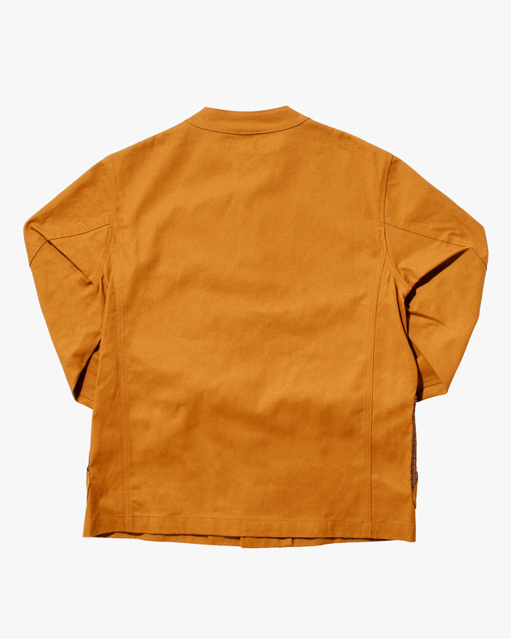 Kiriko Original Mandarin Collar Lightweight Jacket, Mustard