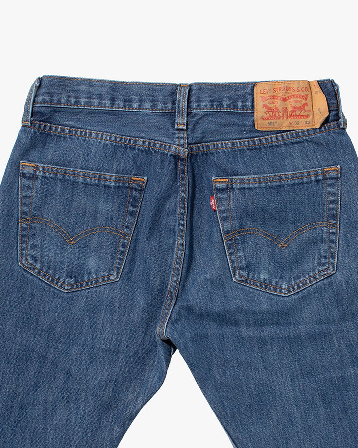 Kiriko Custom Patched Denim Jeans, Levi&