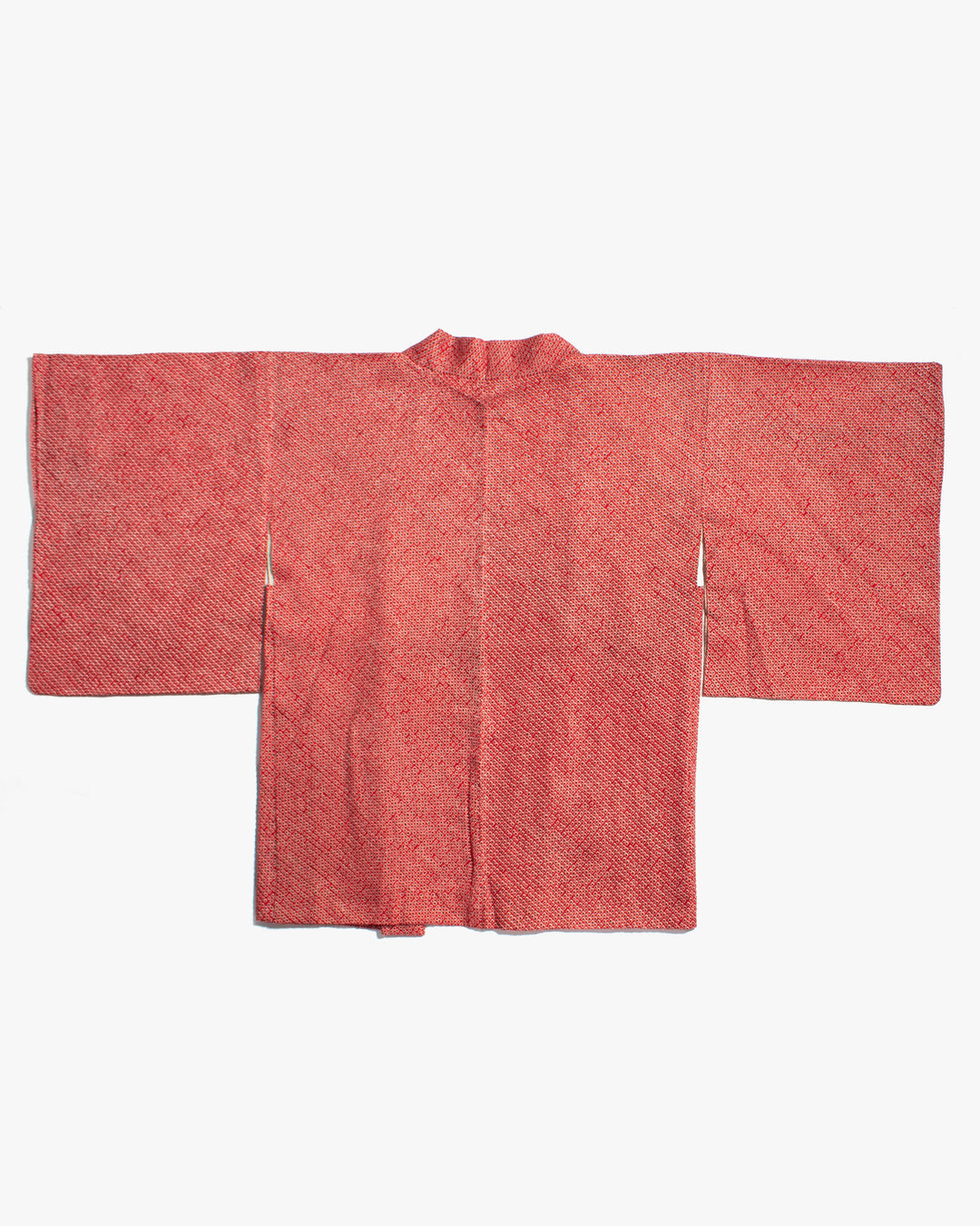 Vintage Haori Jacket, Full Shibori, Red