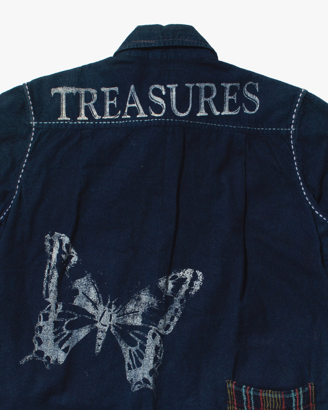 Japanese Repro Flannel Shirt, Chiang Mai Deluxe, Truth of Life - XS