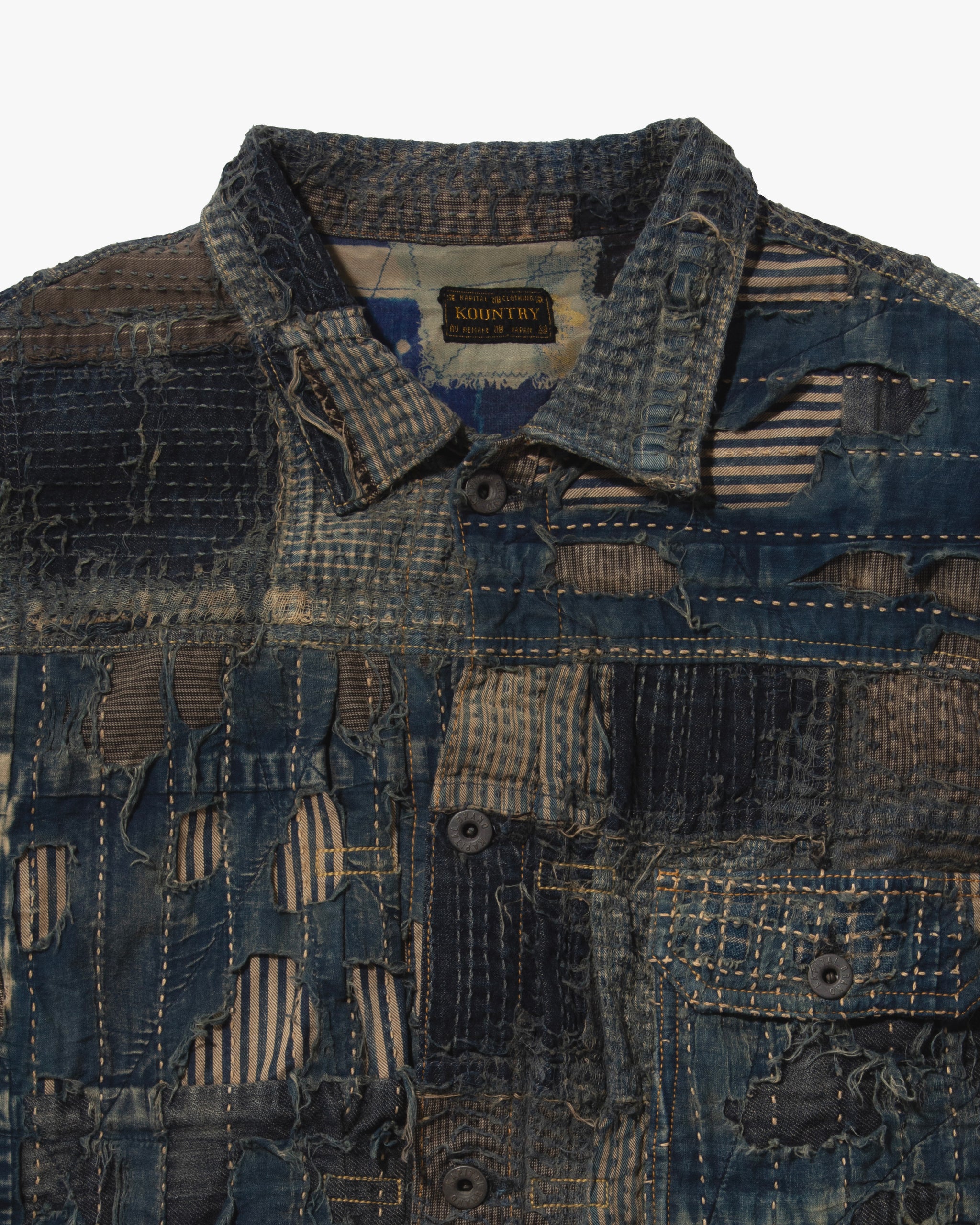 Japanese Repro Jacket, XL, Kapital Kountry, Patched Boro Style