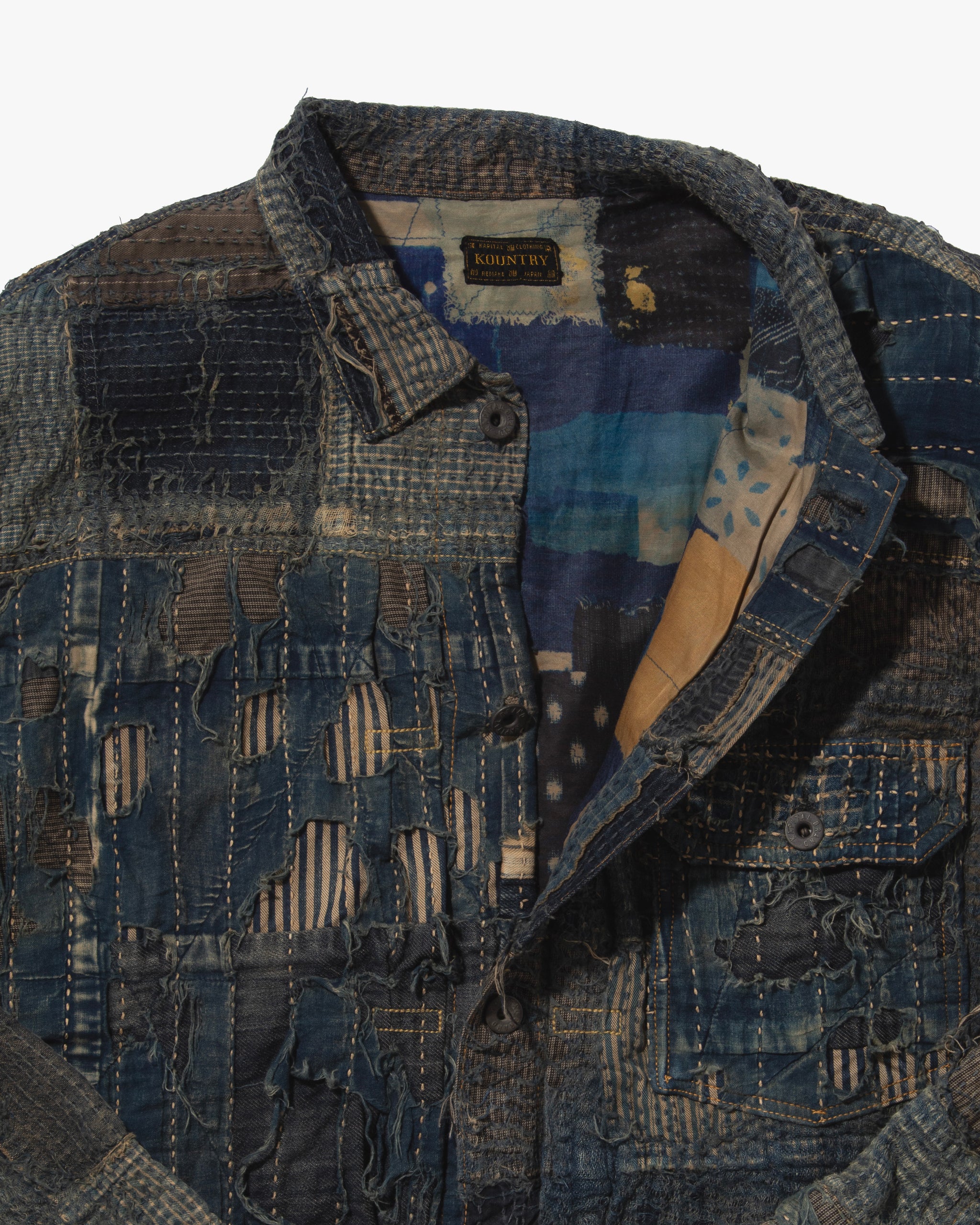 希少 rifatto boro 刺子 リメイク kapital kountry 希少 rifatto boro 刺子 リメイク kapital kountry 希少 rifatto boro