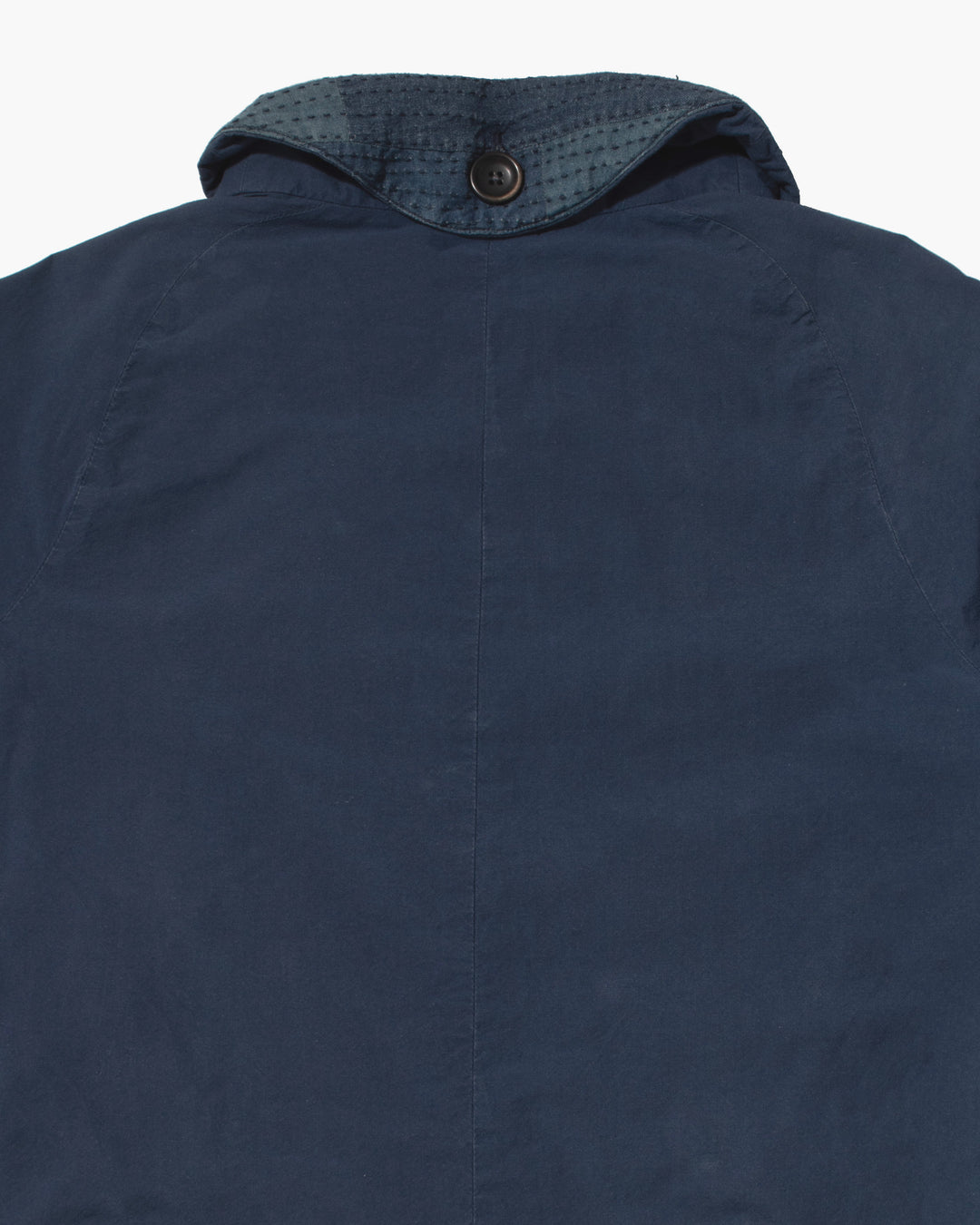 Japanese Repro High Collar Jacket, L, Funset, Blue