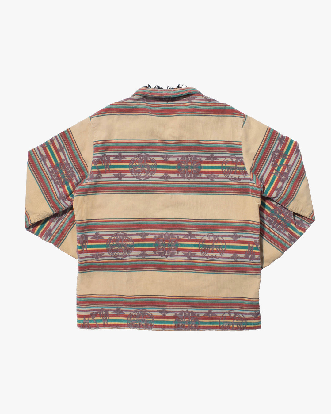 Japanese Repro Corduroy Jacket, XL, Indian, Cream Stripe