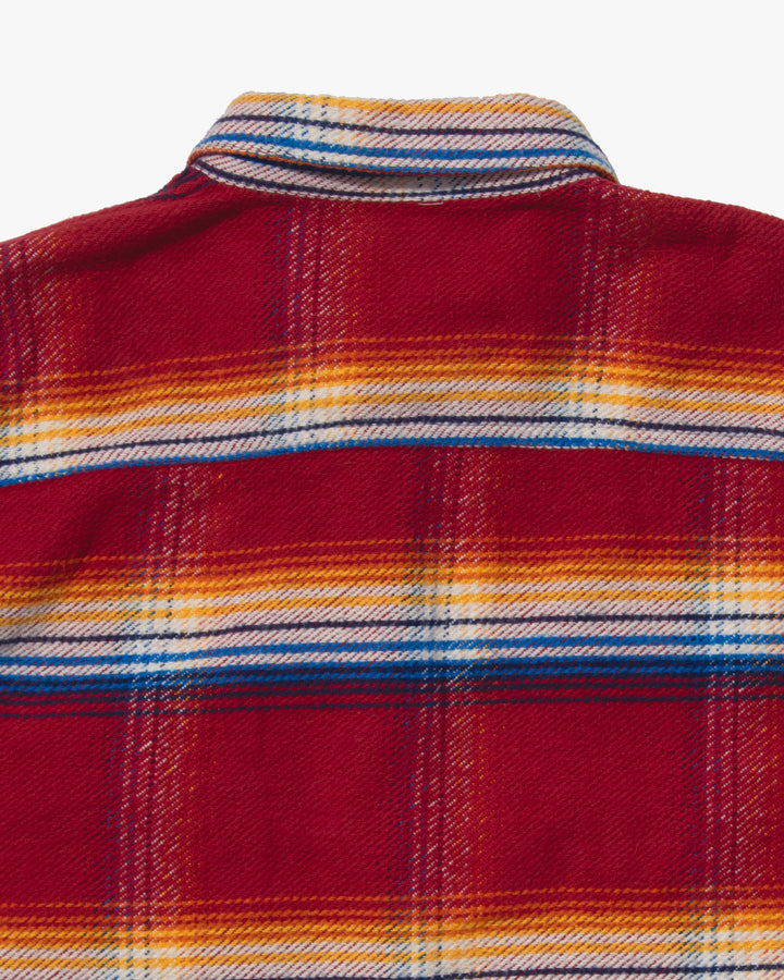 Japanese Repro Flannel Shirt, Gaijin Made, Primary Plaid