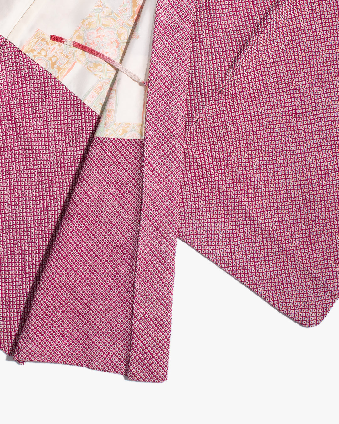 Vintage Haori Jacket, Full Shibori, Magenta