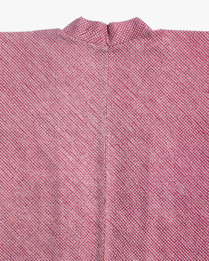 Vintage Haori Jacket, Full Shibori, Magenta