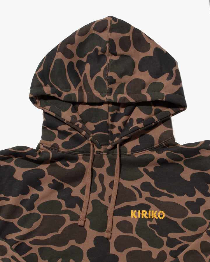 Kiriko Original Hoodie, Printed Koi-Dragon, Camo