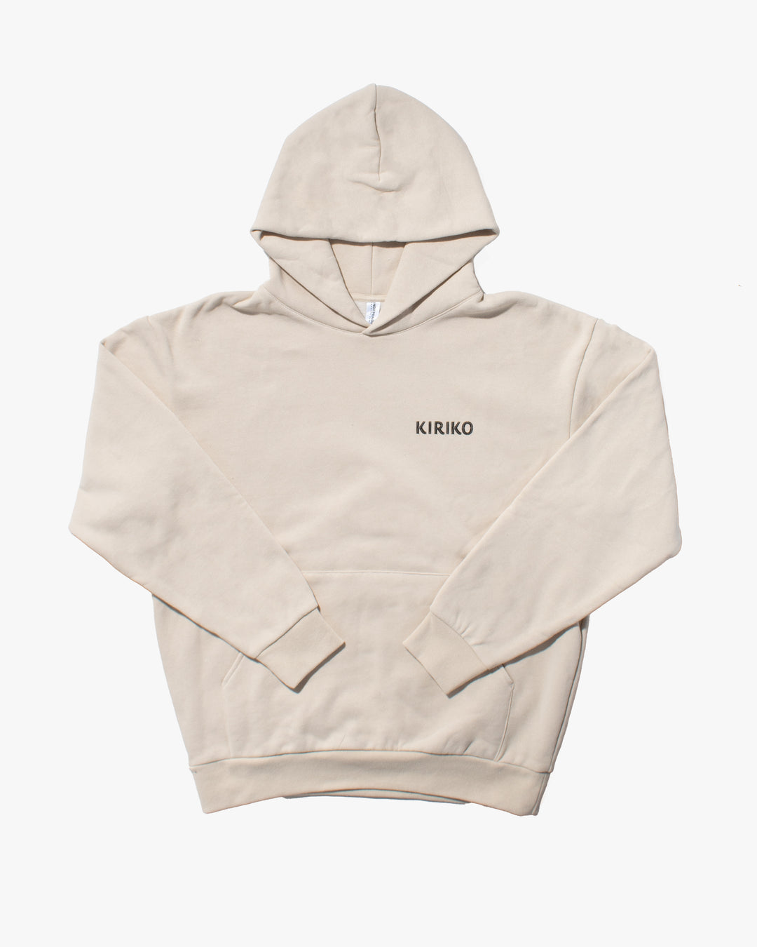 Kiriko Original Hoodie, Printed Koi-Dragon, Cream