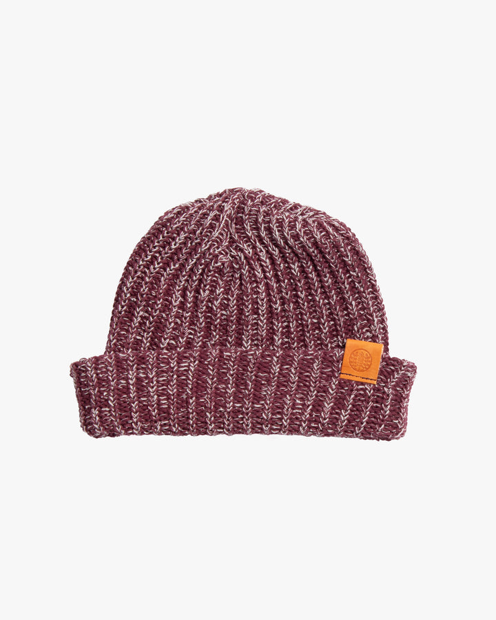 Kiriko Original Watch Cap, Twist, Burgundy, 6˝