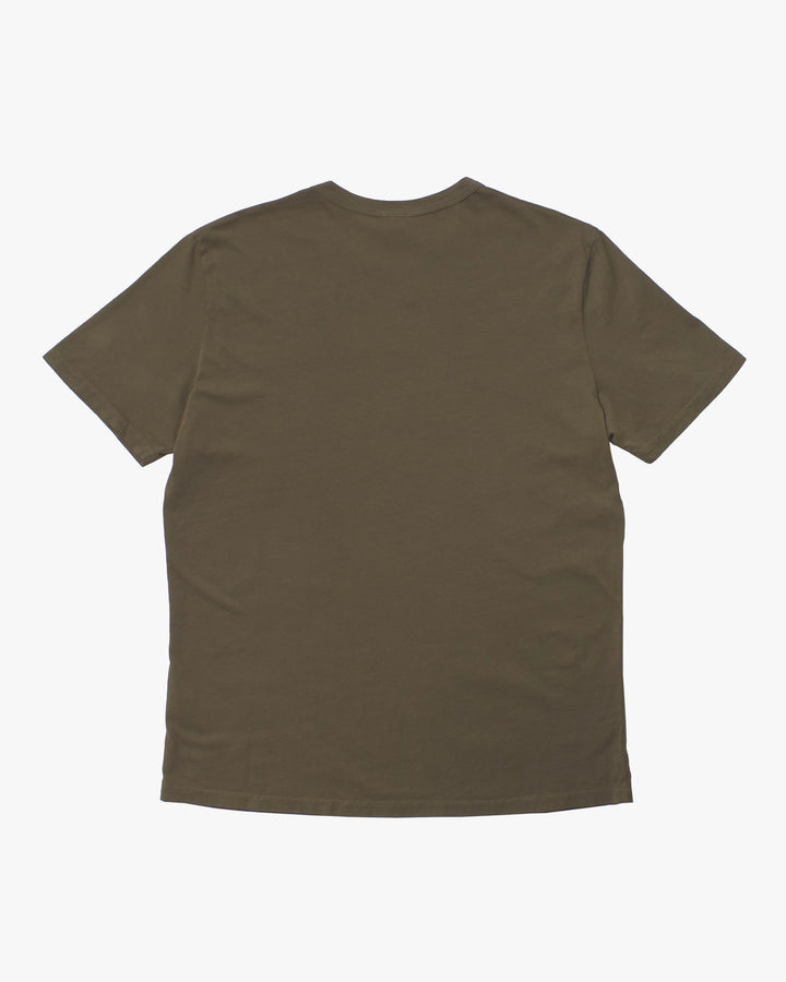 Kiriko Original Tee, 6 oz Cotton, Printed Logo, Bark