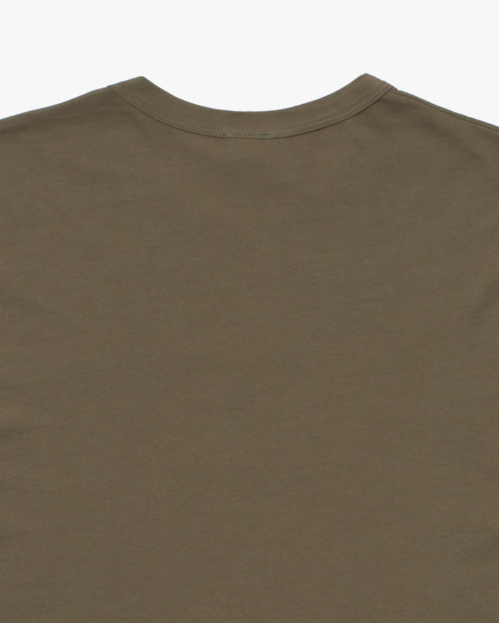 Kiriko Original Tee, 6 oz Cotton, Printed Logo, Bark