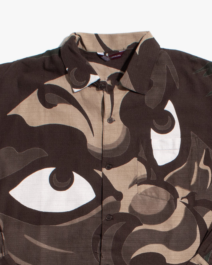 Wa-Modern Shirt, Long Sleeve Button-Up, BR Musya