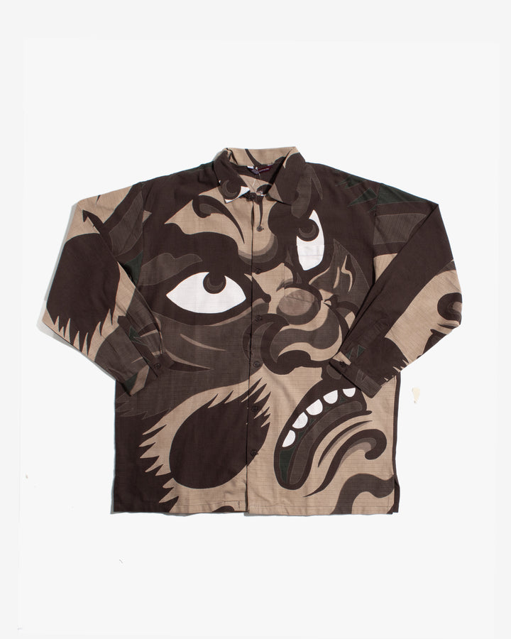Wa-Modern Shirt, Long Sleeve Button-Up, BR Musya
