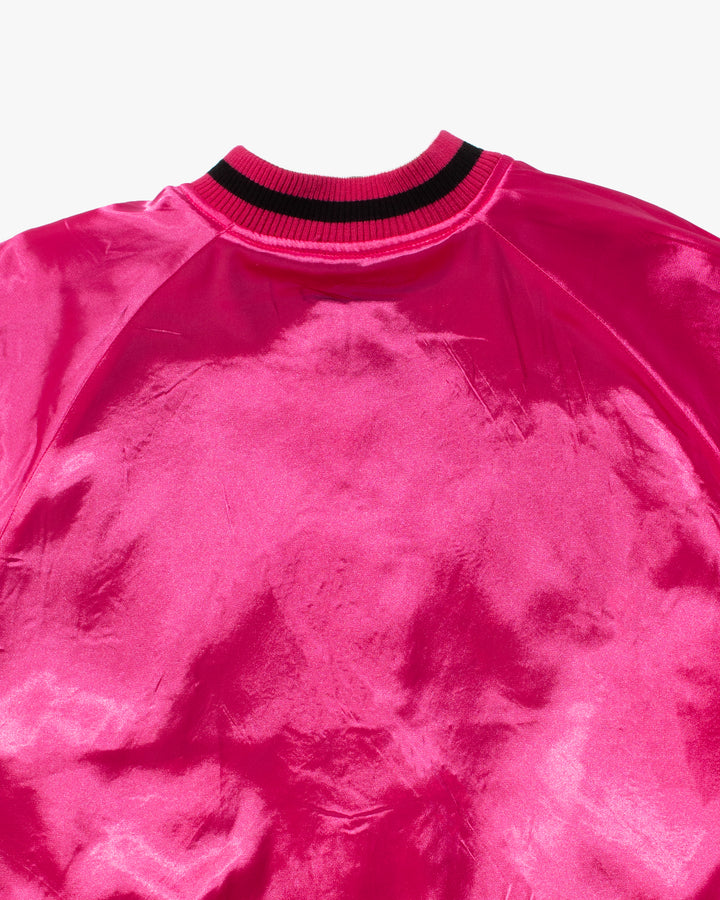 Japanese Repro Souvenir Jacket, Reversible, Gold Pherrow and Hot Pink - L