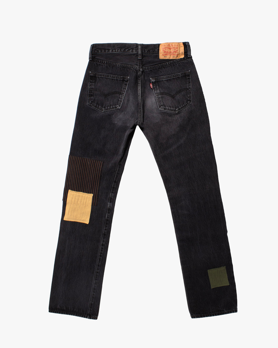 Kiriko Custom Patched Denim Jeans, Levi&