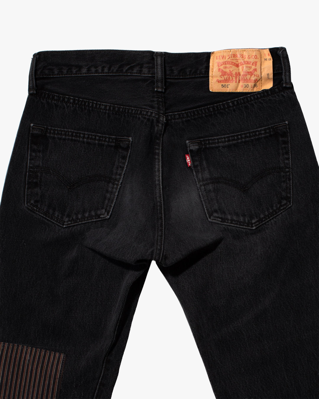 Kiriko Custom Patched Denim Jeans, Levi&