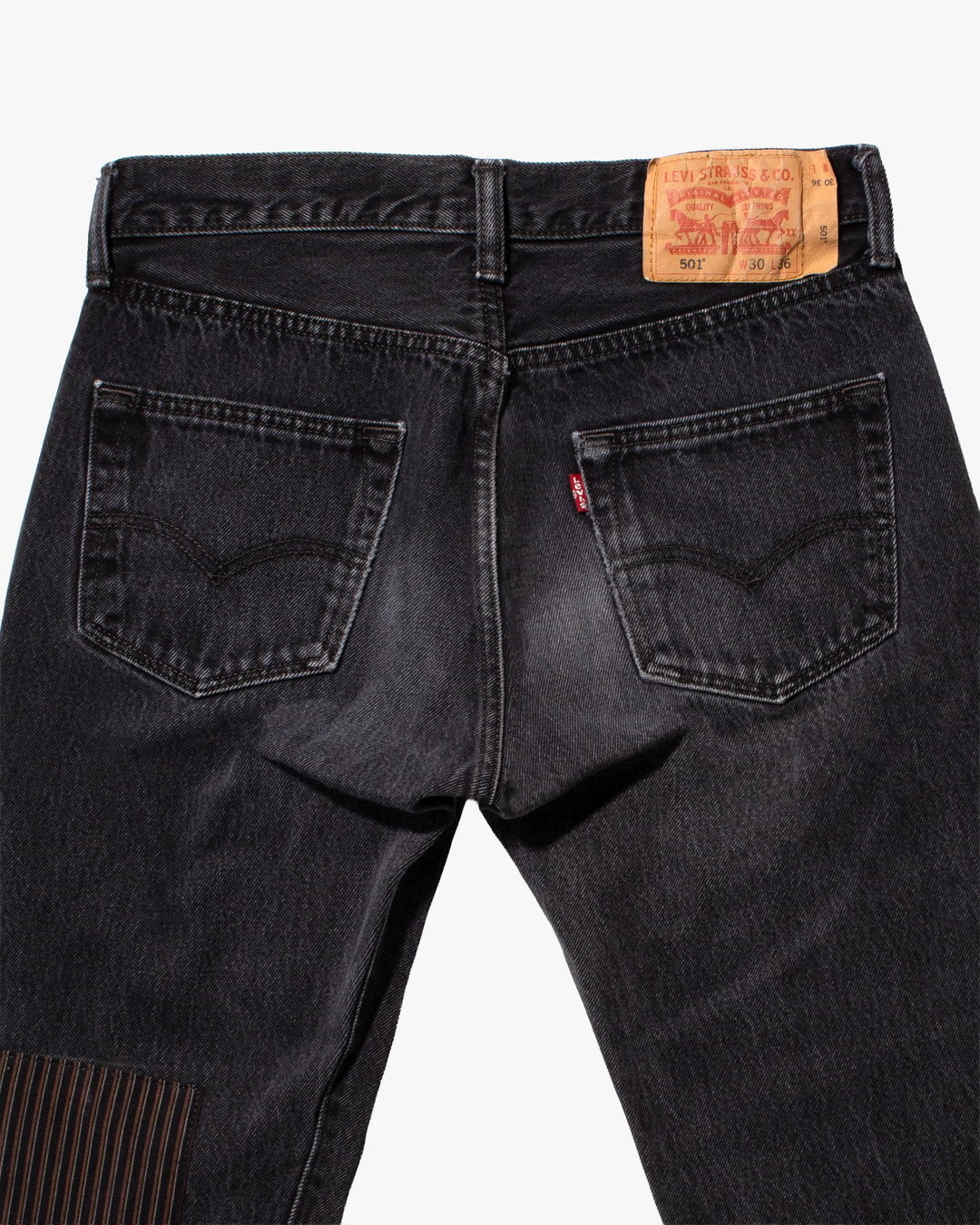 Kiriko Custom Patched Denim Jeans, Levi&