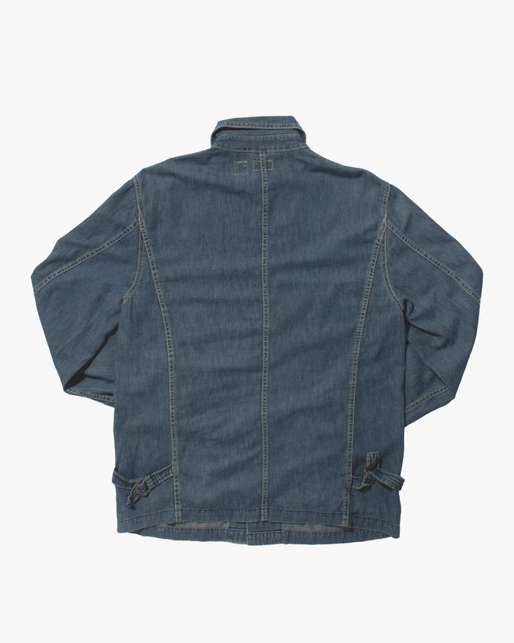 Japanese Repro Chore Coat, M, Barns, Lightweight Denim